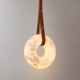 Tullia Alabaster Ring Pendant Light