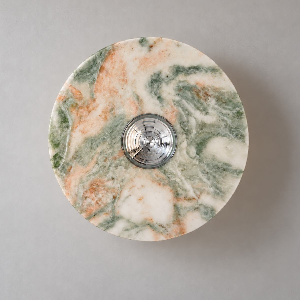 Fiora Marble Disc Wall Light, studio photo