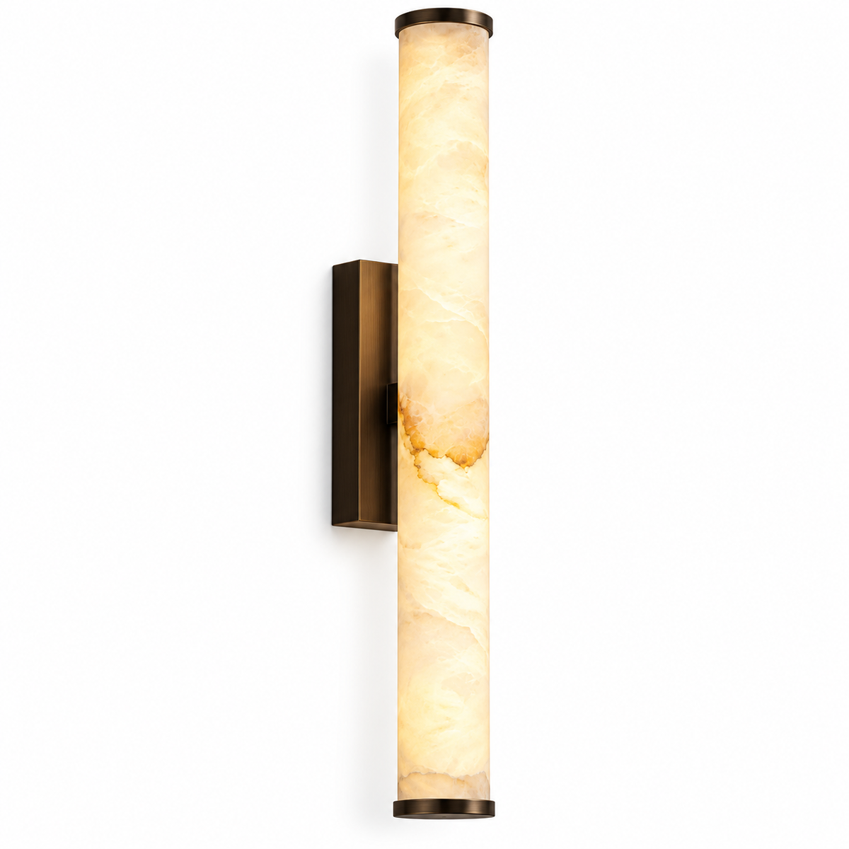 Vera Alabaster Column Wall Light