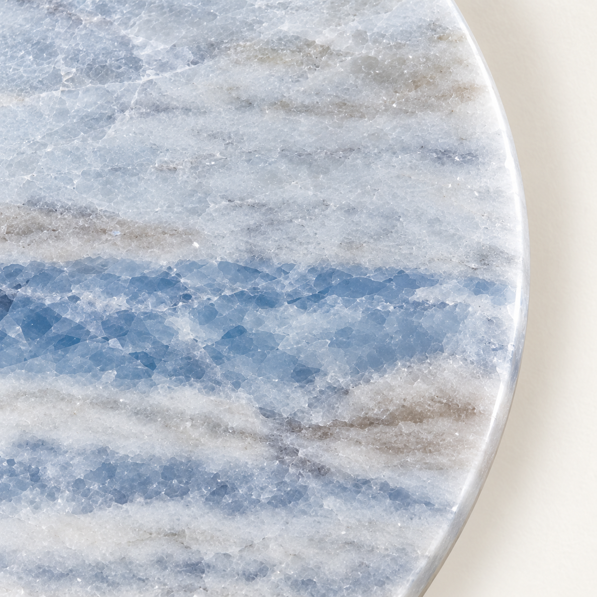 Delfina Marble Disc Wall Light, studio photo