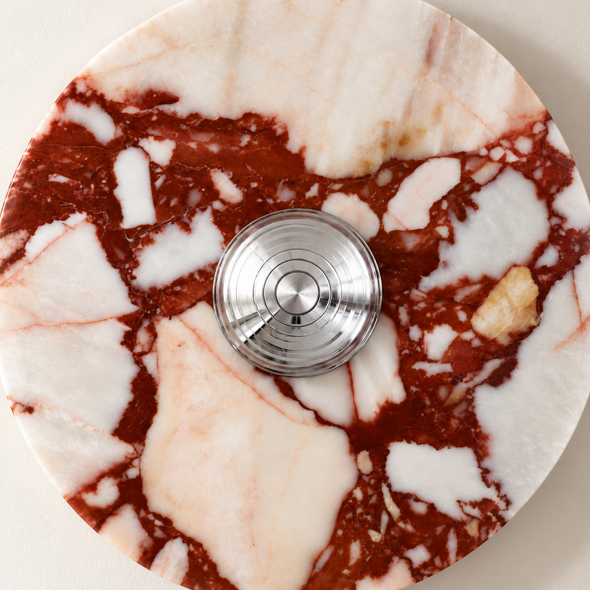 Fiamma Marble Disc Wall Light, studio photo