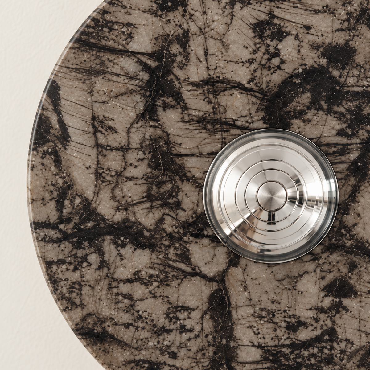 Ilva Marble Disc Wall Light, studio photo