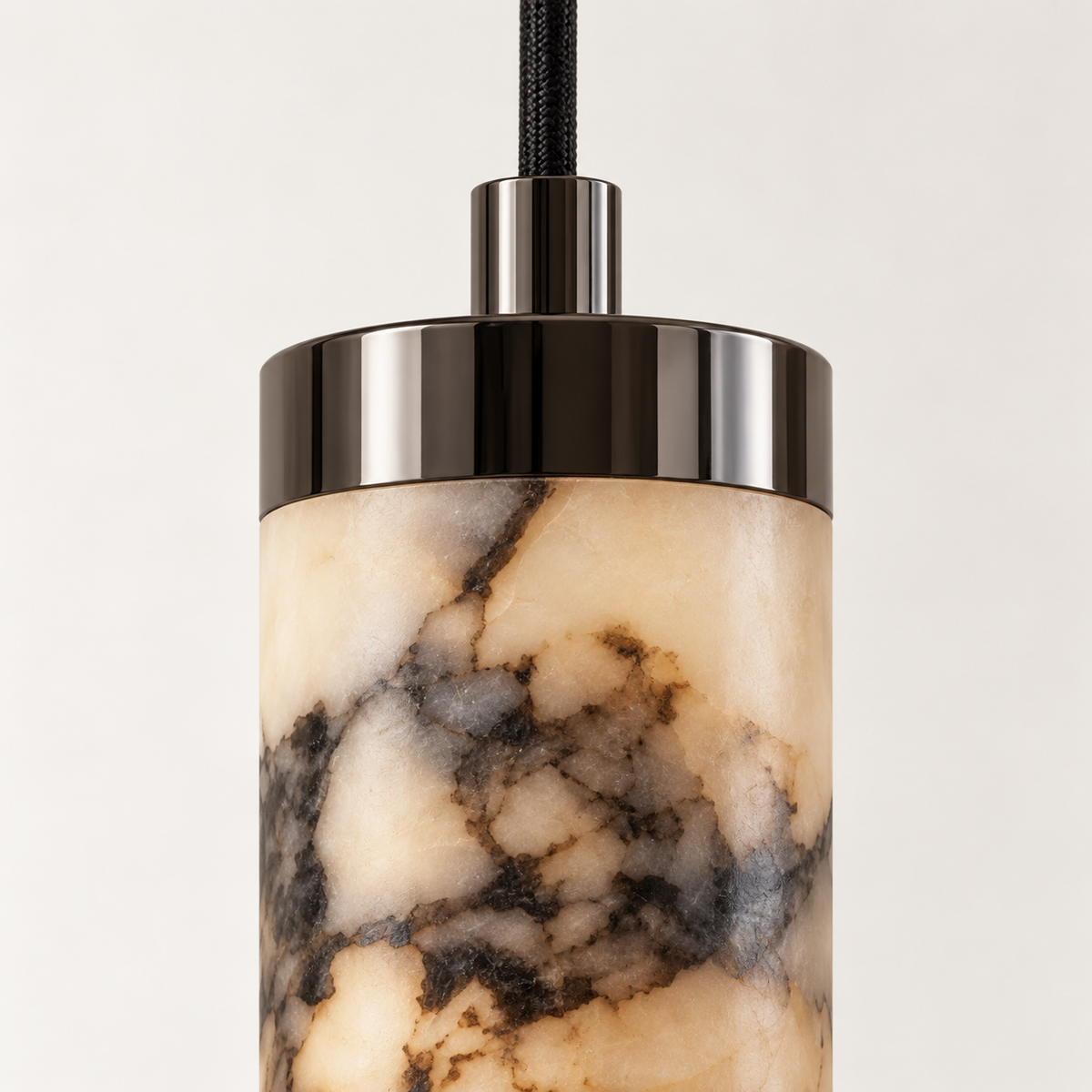 Ida Marble Tube Pendant Light