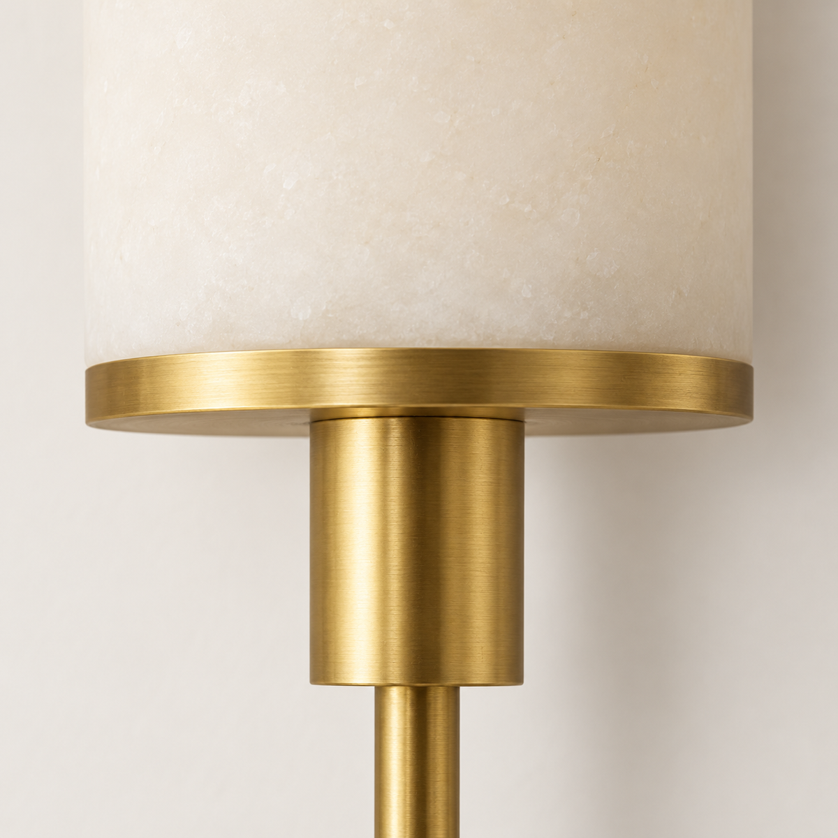 Novella Alabaster Torch Wall Light