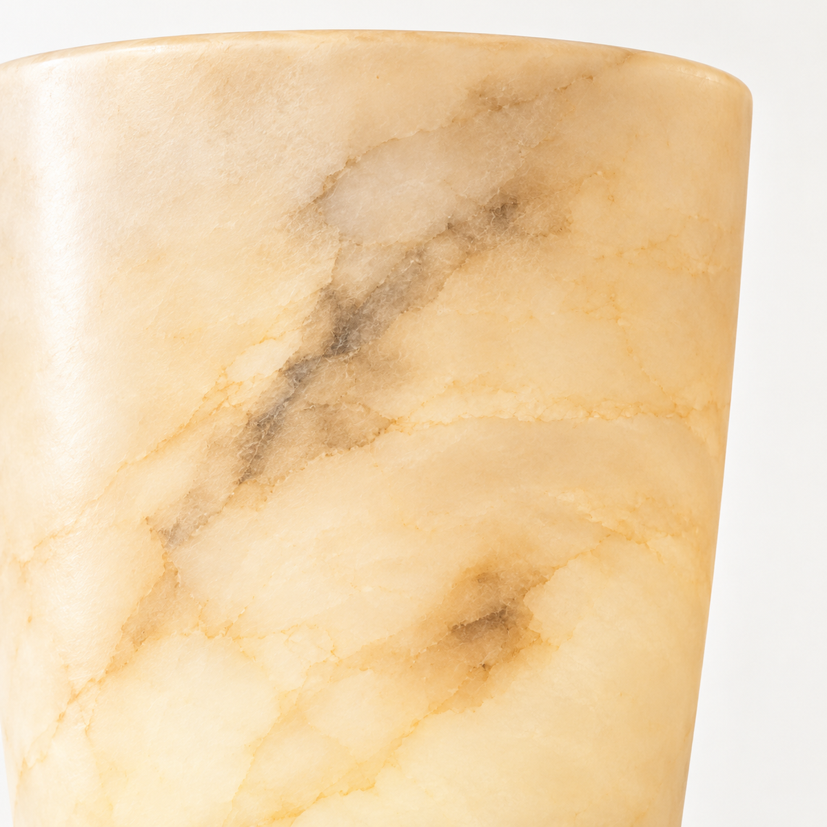 Ottavia Alabaster Twin Wall Light, studio photo