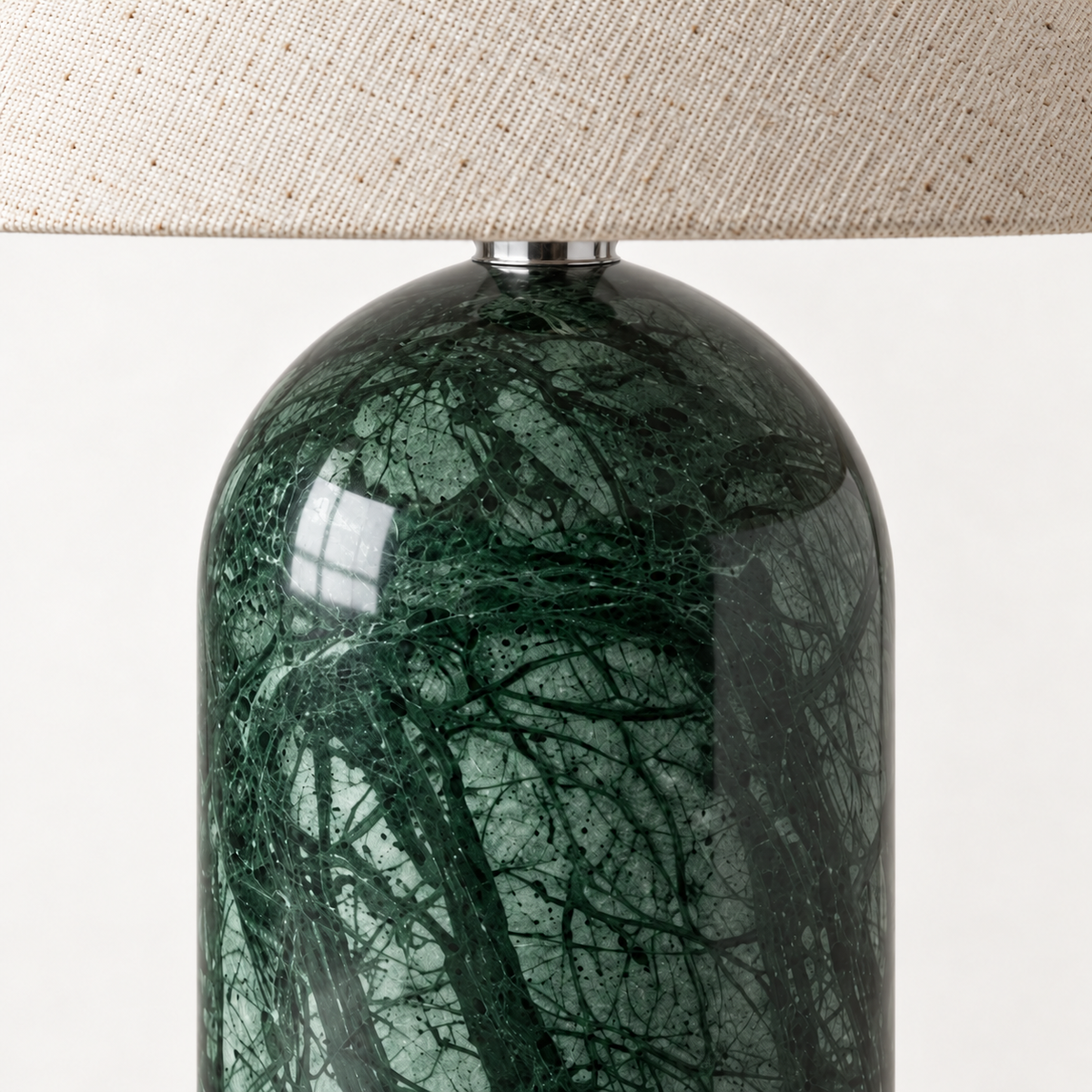 Helios Marble Table Lamp, studio photo