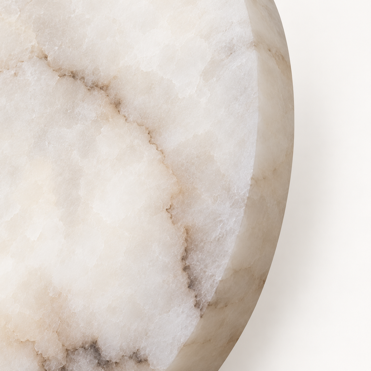 Tosca Alabaster Meridian Wall Light, studio photo